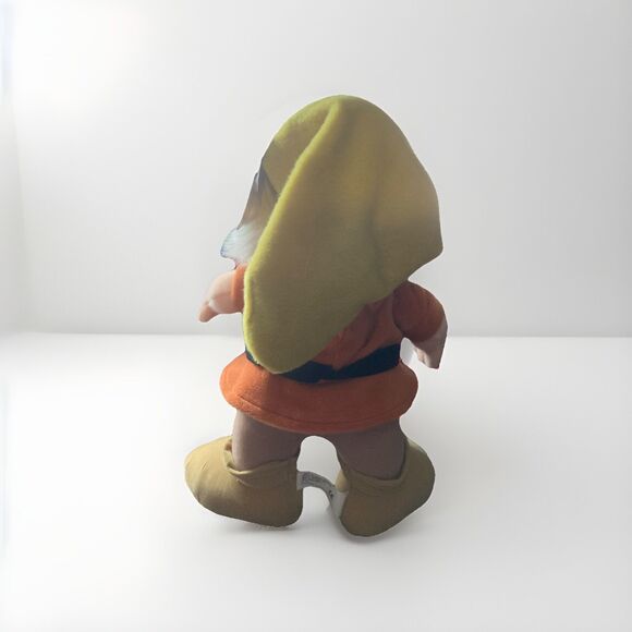 Disneyland Paris Snow White & 7 Dwarves VTG 90s Doc Plush 11” Collectible NEW - Picture 2 of 6